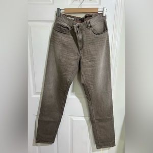 Alberto Jeans Mens 34×34 Regular Fit Brown Denim Handcrafted Jeans